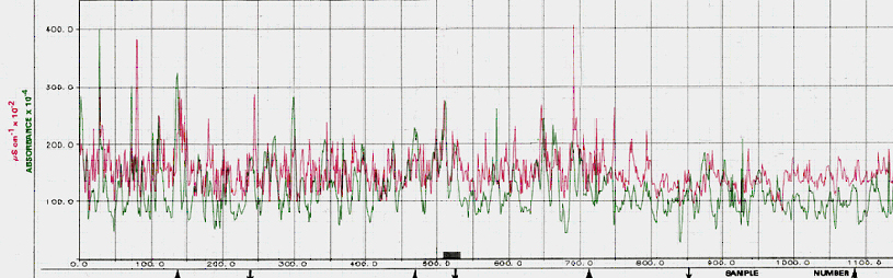 Section of the GISP2-H Ice Core