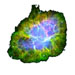 Crab Nebula optical