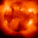 X-ray image of our Sun