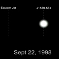 Time-lapse Movie of Chandra Images (labeled)