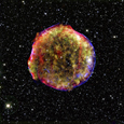 Photo of Tycho's Supernova Remnant