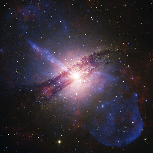 Centaurus A Shines in New Image from NASA's Chandra and IXPE ...