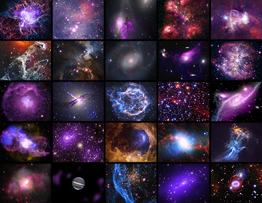 25 Images for Chandra's 25th Anniversary